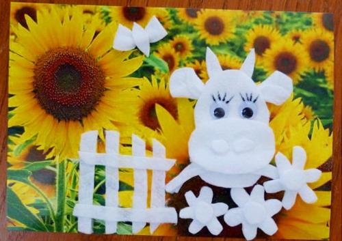 Поделки из ватных палочек. Детские поделки из ватных дисков своими руками