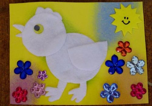 Поделки из ватных палочек. Детские поделки из ватных дисков своими руками