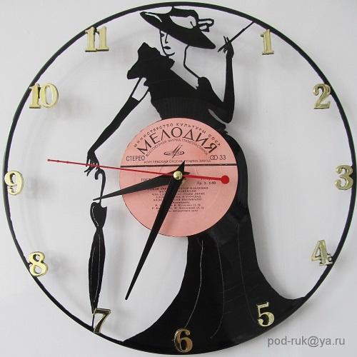 Как вырезать из пластинки. Как сделать часы из пластинки своими руками?