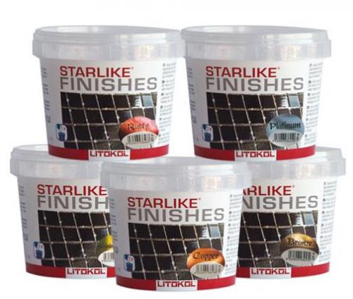 Цементная затирка с блестками. Блёстки для затирки