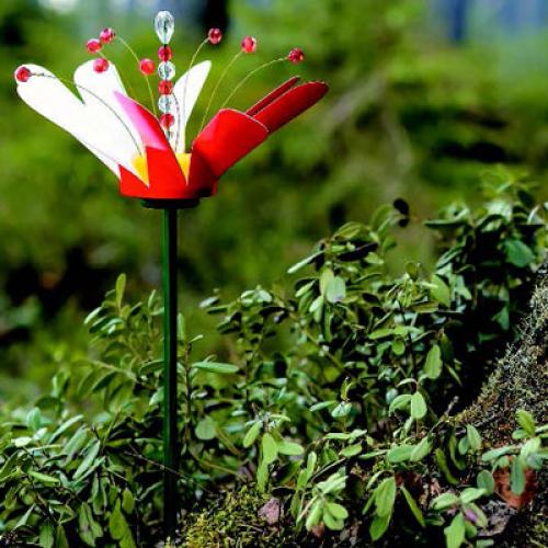 Как сделать вертушку своими руками из пластиковых бутылок. Как отпугнуть птиц 03