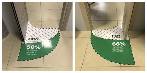 Куда должны открываться двери?