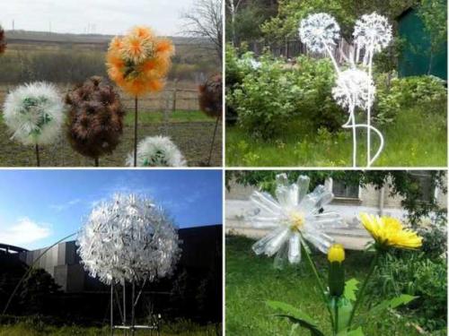 Ландыши из бутылок пластиковых. Простые и трогательные цветочки из пластиковых бутылок без окраски 15