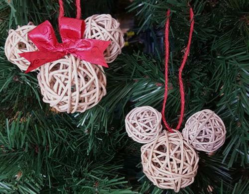 Мягкие елочные игрушки своими руками. Новогодняя игрушка Микки Маус к году 2020 своими руками