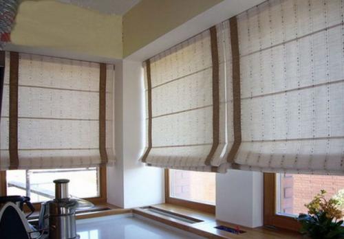 Модные шторы на кухню 2019. Разновидности штор для кухни