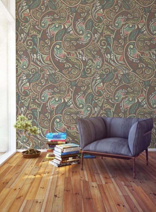 Обои с рисунком на одной стене. Обои с рисунком —, как выбрать и оформить в интерьере? 70 фото дизайна.