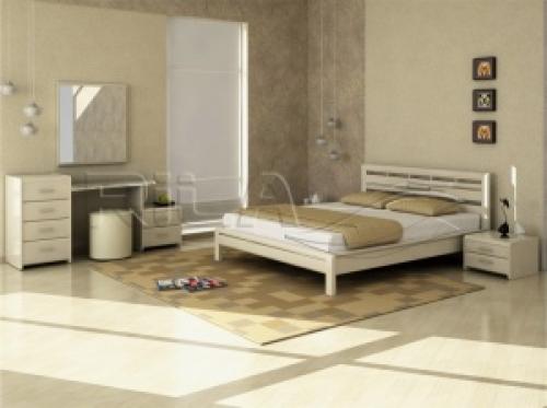 Кровать с закругленными углами. Круглая кровать 06