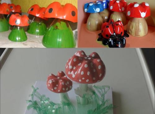 Поделки из пластиковых бутылок для детского сада. Поделки из пластиковых бутылок для дошкольников