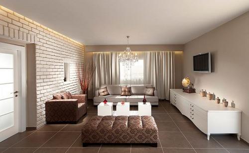 Белая кирпичная стена в интерьере с чем сочетается. Преимущества и недостатки