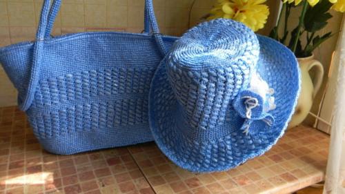 Сумки из пакетов. Модные сумки ...из пакетов для мусора.