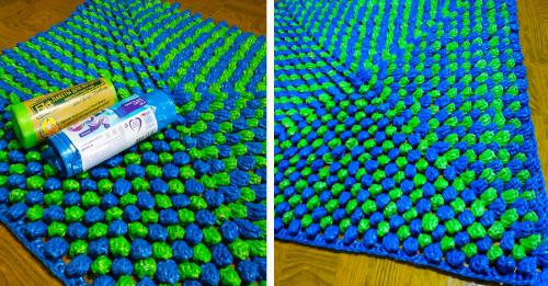 Сумки из пакетов. Модные сумки ...из пакетов для мусора.