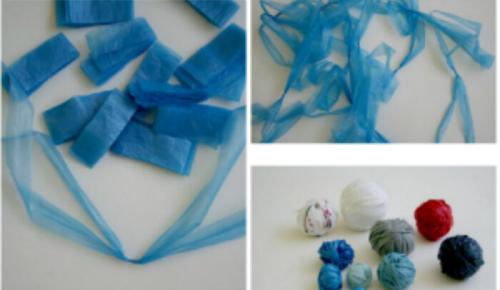 Сумки из пакетов. Модные сумки ...из пакетов для мусора.