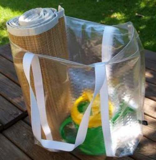 Сумки из пластиковых бутылок. Мастер-класс 1: пляжная сумка из пластиковых бутылок 24 Сумки из пластиковых бутылок. Мастер-класс 1: пляжная сумка из пластиковых бутылок 24