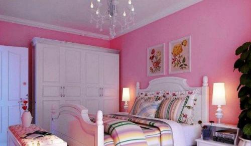 Спальня в розовом цвете. Особенности применения и влияние на эмоциональнее состояние