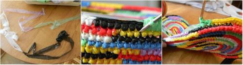 Сумки из пакетов. Модные сумки ...из пакетов для мусора.