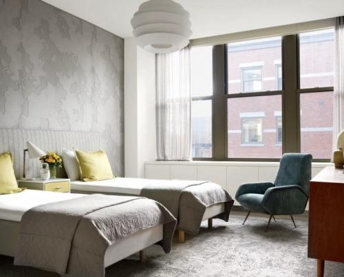 Серо розовая спальня. Серая спальня – шикарные идеи дизайна и лучшие варианты украшения (100 фото)