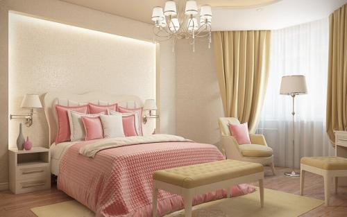 Розовая спальня психология. Идеальный цвет для оформления спальни: каким он должен быть по мнению психологов