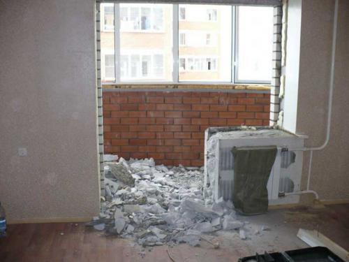 Как законно присоединить балкон к комнате. Что нужно знать о присоединении лоджии или балкона к квартире