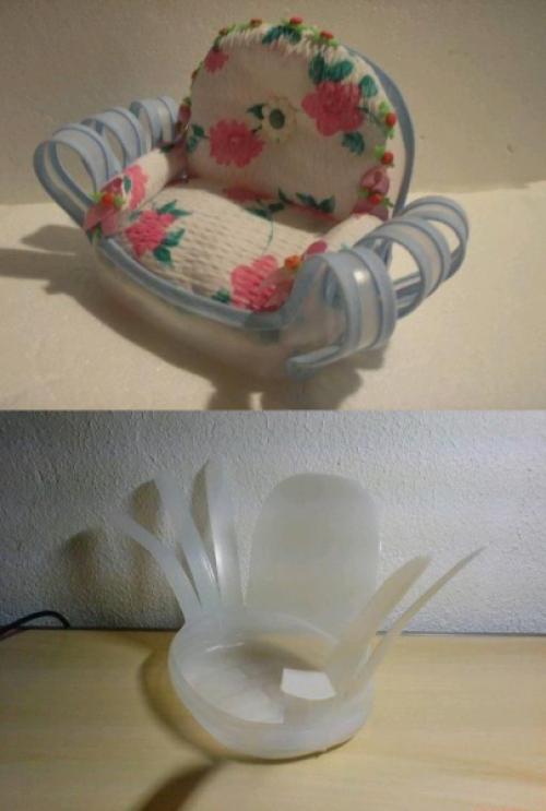 Своими руками кукла из бутылки. Разнообразие материалов 04