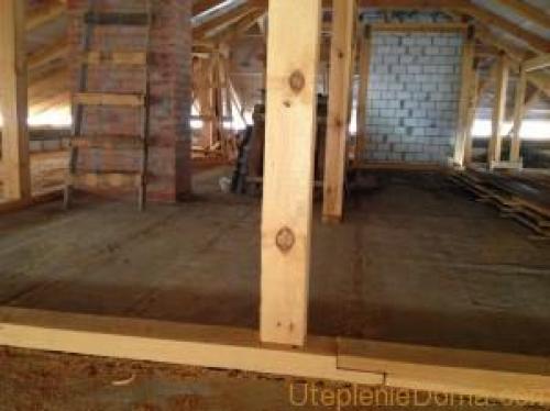 Чем утеплить чердак в частном доме недорого. Выбор утеплителя 03 Чем утеплить чердак в частном доме недорого. Выбор утеплителя 03