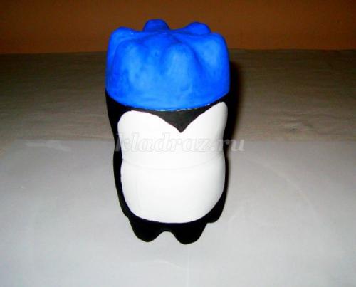 Пингвин из бутылок пластиковых. Пингвин из пластиковых бутылок своими руками. Мастер-класс 08 Пингвин из бутылок пластиковых. Пингвин из пластиковых бутылок своими руками. Мастер-класс 08