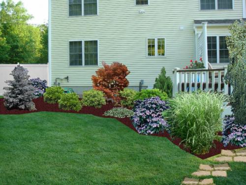 Дизайн двора своими руками частного дома. Принципы планировки двора возле частного дома 08