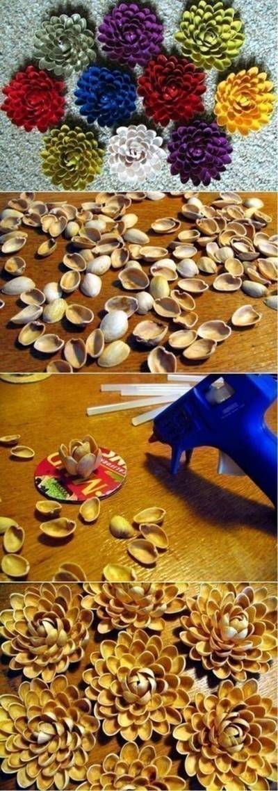 Птички из фисташек. Поделки из фисташек. Из фисташковой скорлупы поделки