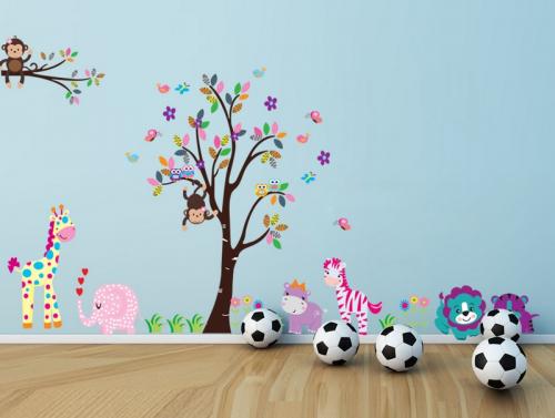 Объемное дерево на стене. Дерево на стене: добавьте яркости вашему быту