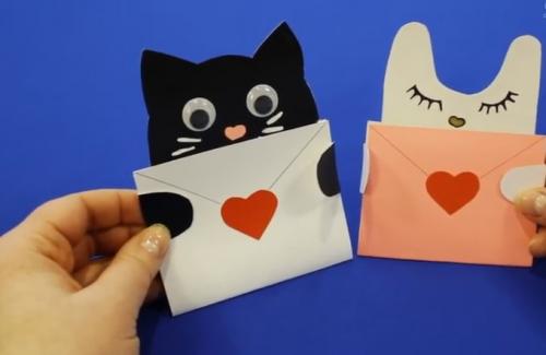 Поделка открытка для мамы. Открытка ко Дню Матери в начальной школе с шаблонами