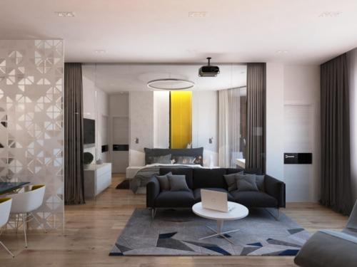 Дизайн однокомнатной квартиры хрущевки. Советы дизайнеров относительно того, как увеличить пространство