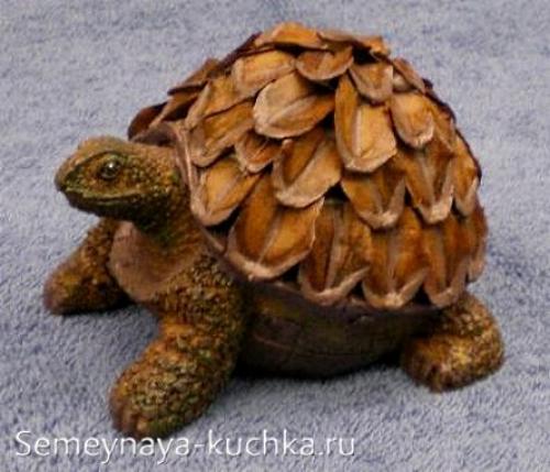 Поделки из природного материала. ЧЕШУЙКИ от шишек.