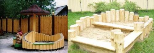 Песочница с крышкой своими руками пошаговая инструкция. Из чего можно сделать песочницу