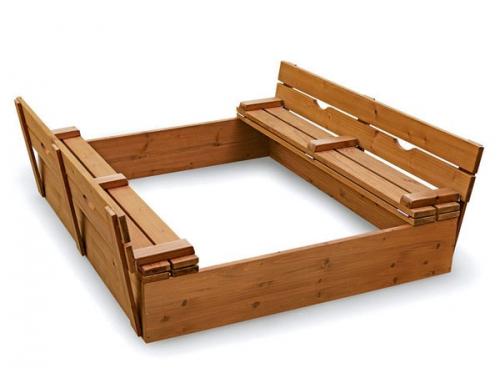 Песочница своими руками закрытая. Как сделать песочницу с крышкой: чертежи, фото