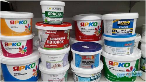 Краска для потолка. 10 Лучших красок для потолка