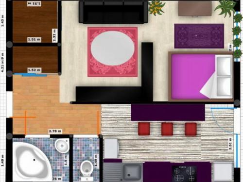 Как в комнате переставить мебель в. Варианты расстановки мебели в однокомнатной квартире (с фото и планом)