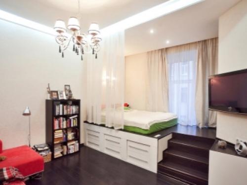 Как сделать гостиную и спальню в одной комнате. Что учесть 18