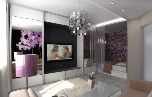 Спальня гостиная. Спальня и гостиная в одной комнате? Решение есть!