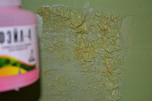 Как снять краску со стен топором. Удаление краски со стен