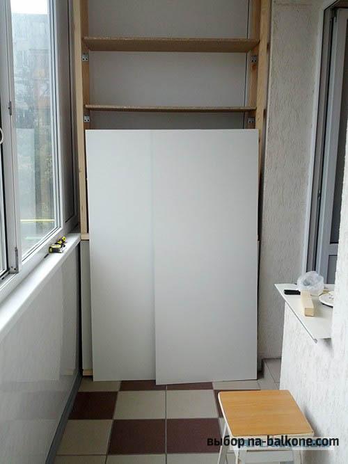 Каркас для шкафа из брусков. 