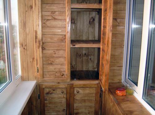 Как сделать шкаф на балконе из пластика. Материалы и инструменты