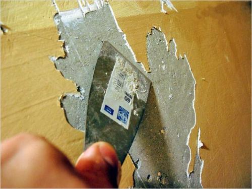 Как снять краску со стен топором. Удаление краски со стен