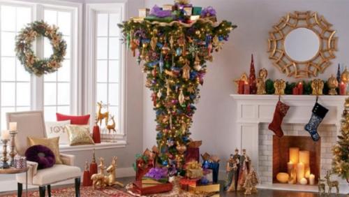 Как украсить комнату гирляндами на новый год. Стильный новогодний декор в 2020 году