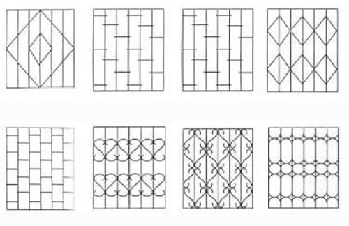 Сварить решетку из арматуры. Простые и раздвижные решетки