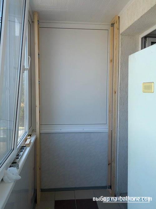 Каркас для шкафа из брусков. 