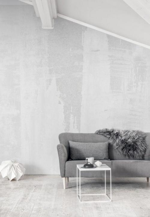 Стены в стиле лофт бетон. Брутальное очарование