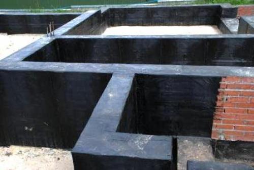 Гидроизоляция ленточного фундамента при заливке. Заливка ленточного фундамента в землю