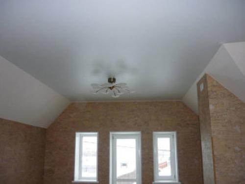 Натяжной потолок на даче. Натяжные потолки на дачу — создание уюта своими руками