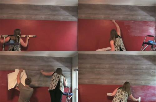 Как клеить обои горизонтально. Поклейка вдоль стены: «за» и «против»