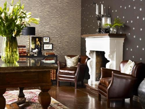 Горизонтальные обои для стен. Какие виды обоев можно комбинировать?