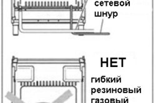 Подключение газовой плиты гибким шлангом. Подключение газовой плиты